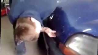 Тупой автослесарь! Смотреть до конца! Тупой автослесарь! Смотреть до конца!