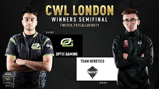 Optic Gaming vs Team Heretics | CWL London 2019 | Day 2