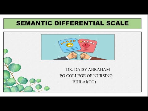 Video: Hvordan Bygge En Semantisk Differensial