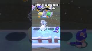 Bizarre Snowball Glitch in Super Mario 3D World #supermario3dworld #glitch #shorts