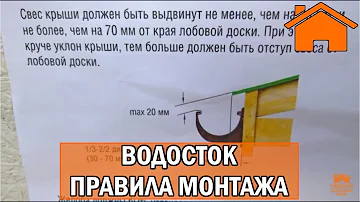 Kd.i: Водосток: правила монтажа.