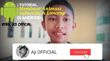 Tutorial Membuat Animasi Tombol Subscribe Dan Lonceng Sangat Mudah Di Hp Android | Kinemaster