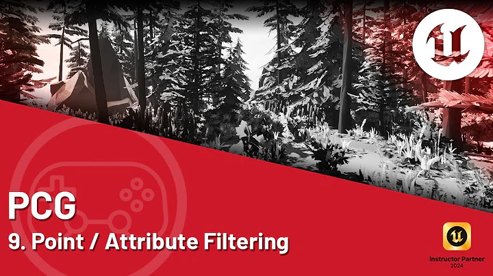 Unreal Engine 5 Tutorial - PCG - 9. Attribute Filtering