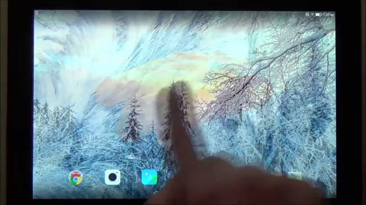 Winter landscapes live wallpaper for Android phones and tablets