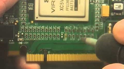 Test: Conformal Coating Removal with a Vaniman Sandblaster (Mack Technologies)