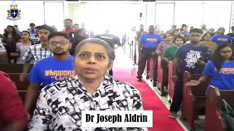 Warriors For Christ 2018(1/3)(Tamil)(21/2/2018) | Dr Joseph Aldrin