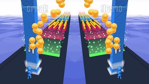 Stack Colors : All Levels Gameplay Walkthrough iOS, Android Lvl 30-31