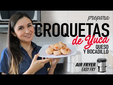 Cómo hacer croquetas en freidora de aire