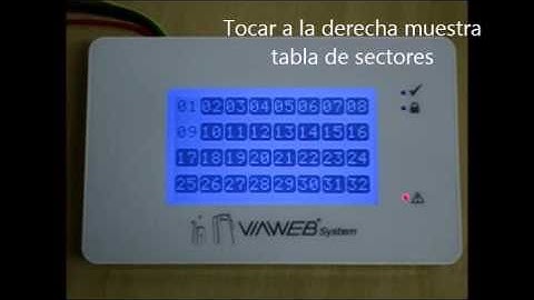 Teclado Touch   Estado de Los Sectores   ES