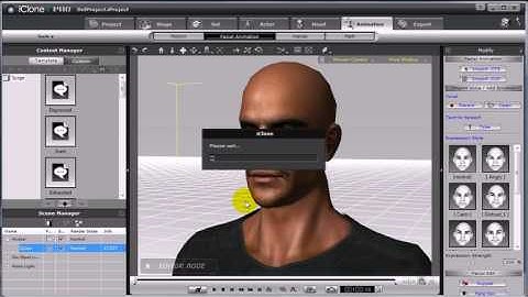 iClone4 Tutorial - Facial Animation 1