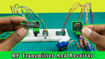 RF MODULE with Arduino | How does work RF MODULE | RF MODULE Transmitter and Receiver [With Code]
