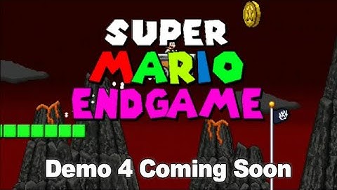 Super Mario Endgame Demo 4 Release Date Announcement (SMBX 1.4.5)