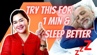 1 Minute Technique to Sleep Better without Sleeping Pills 2022| Doc Cherry