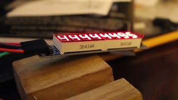 7 Segment Display Hidden Video July 14th 2016