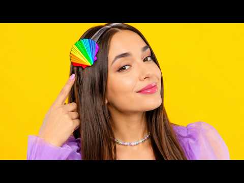 HOW TO LOOK COOL IN HANDMADE JEWELRY🎀 DIY Mermaid Accessories & Awesome 3D Pen Hacks by 123 GO!