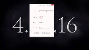 A simple GUI for cURL