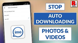 How To Stop Auto Downloading Photos And Videos In Imo screenshot 4