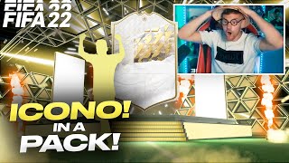 ME TOCA MI SEGUNDO ICONO !! PACK OPENING FIFA 22