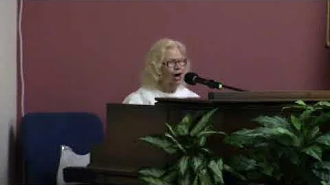 Mildred Hatcher Singing 7-31-18