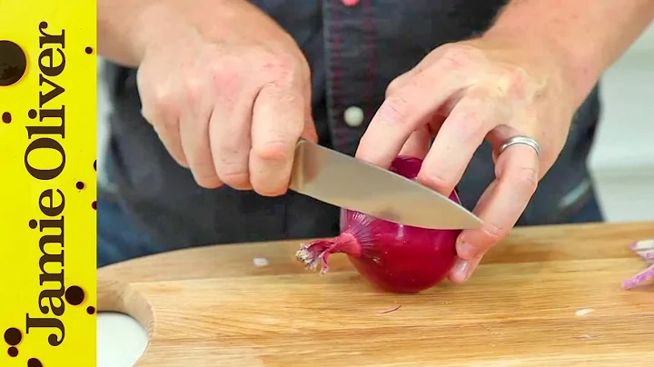How To - Chop an Onion  | Jamie Oliver