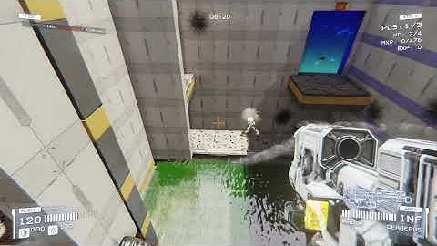 Toxikk "Floaty Rocket Gib" (Offline Bot Match with Mutators)