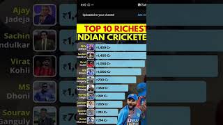 Top 10 richest cricketer from Indians