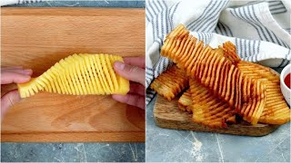 The most unique way to fry a potato!