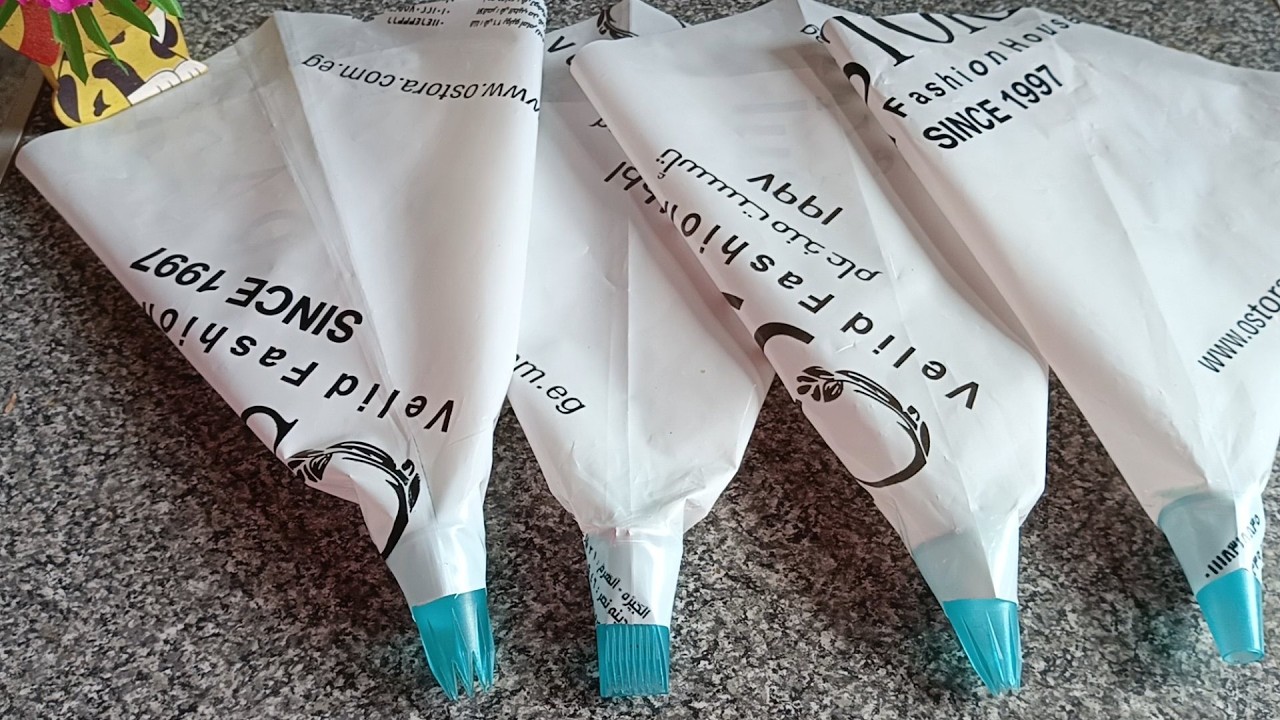 مش محتاجة تشتري كيس حلواني تاني! أسهل طريقة تعمليه في البيت