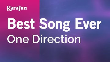 Best Song Ever - One Direction | Karaoke Version | KaraFun