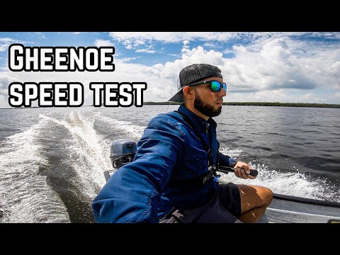 Gheenoe LT 10 with Yamaha 9.9 HP Speed Test | Gheenoe Sea Trial