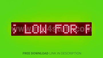 Keep Noise Levels Low for Public Comfort Scrolling Red Dot Matrix LED Text Animation on Green Screen