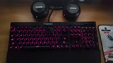 Corsair k70 RGB Audio Visualizer