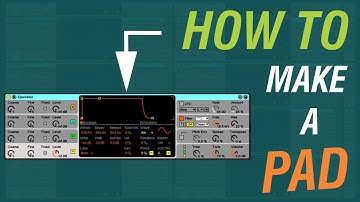 How to make a Pad using Operator plugin