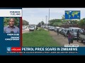 Petrol price soars in Zim