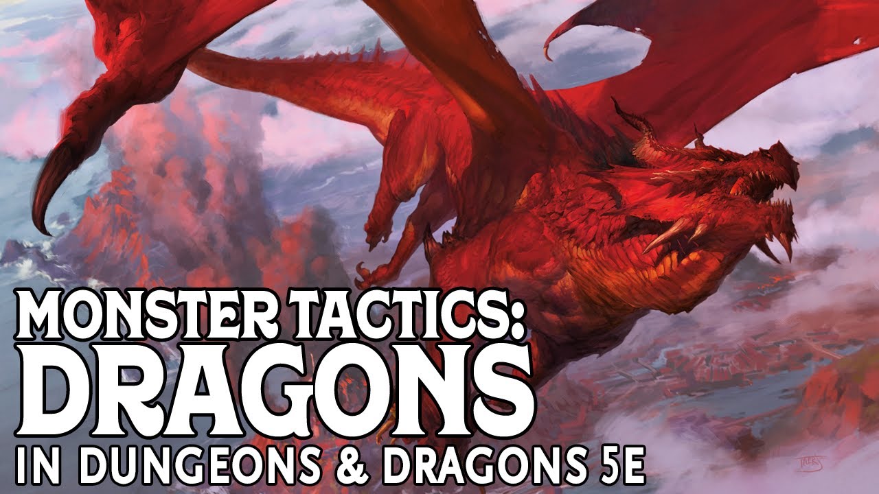 dragonencounter  New  Dragons: Monster Tactics in Dungeons and Dragons 5e