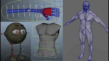 3D Rigging Work Showcase - Nicholas Charalambous