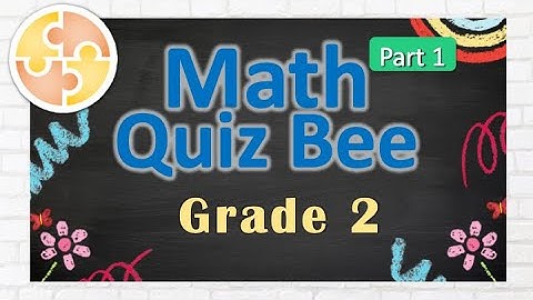 Math Quiz Bee for Grade 2 | Quiz 1 | Quiz by brainYs