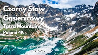 Czarny Staw Gąsienicowy - Tatra Mountains Hike 4K Travel Zakopane Poland