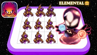 Elemental Monsters Merge Gameplay | New Elemental King Vs Full Army Monster Battle  screenshot 3