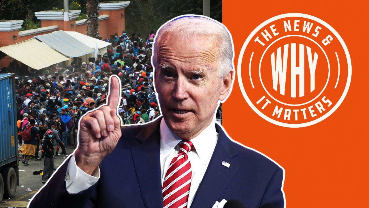 THOUSANDS of Migrants March to US. Biden Official Says NOT YET! | The News & Why It Matters | Ep