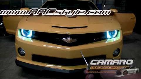 2010-2013 Chevy Camaro SS ColorSHIFT ORACLE Halo Kit by Advanced Automotive Concepts