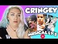 Reacting to Musical.ly's CRINGEY/FAIL | Nicole Skyes | NICOLE SKYES