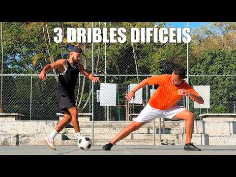 APRENDA 3 DRIBLES DIFÍCEIS em poucos passos