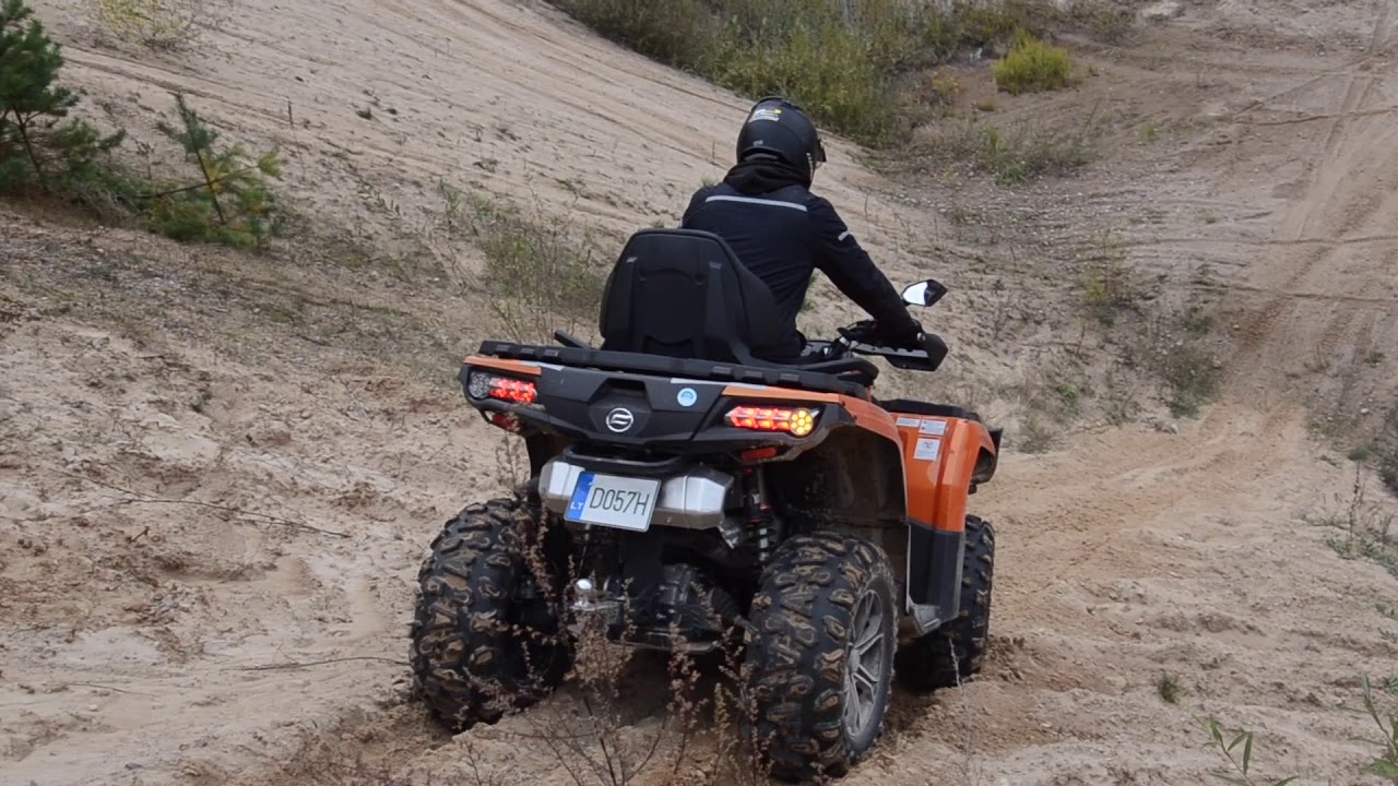 VMH cfmoto 850XC testas