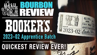 Booker's 2023-02 Apprentice Batch Bourbon Review - YouTube