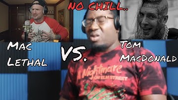 Tom MacDonald Vs. Mac Lethal (Full Diss ALL 3 Tracks Battle REACTION)