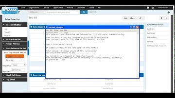 vTiger-Authorize.net Integration