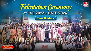 Felicitation Ceremony: Honoring ESE 2023 & GATE 2024 Achievers | Celebrating Success | MADE EASY