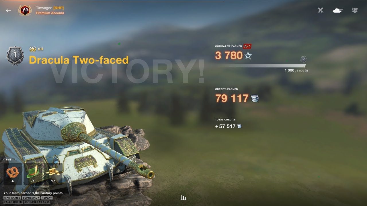 DRACULA 🦇🦇 Clan Platoon 💨 3268 dmg comb. / 4 frags 🤪MAD GAMES😝 Tinwagon & Granite_Pine (NHP)🤝