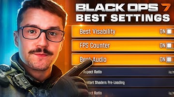 the BEST BLACK OPS 7 SETTINGS (BO7 Controller, Graphics, & Audio Settings)